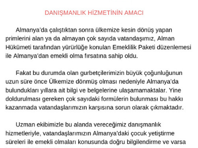 Almanya'dan Kesin Dönüş Yapan Anneler Emeklilik Haklarına Nasıl Ulaşacaklar?