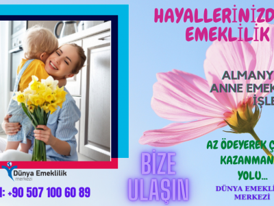 HAYALLERİNİZDEKİ EMEKLİLİK...
