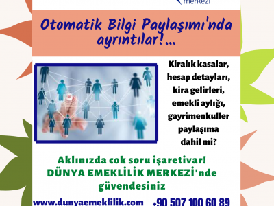 Otomatik bilgi paylaşımı nedir? Sizleri nasıl etkiler?