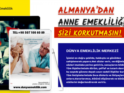 Almanya anne emeklilik