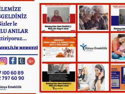 Almanya dan emekli maaşı kazanın