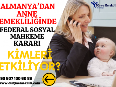 Almanya emeklilik maaşını neler etkiler