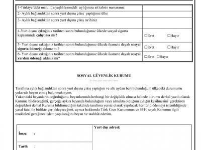 Yoklama Belgesi