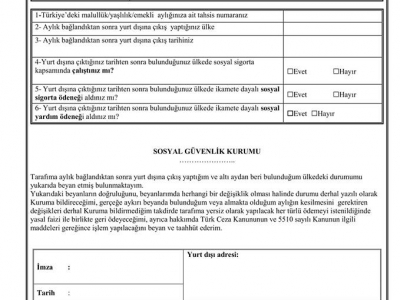 Yoklama Belgesi SGK'ya Kimler Göndermek Zorundadır.
