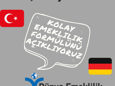Yurtdışı Borçlanmasında Kolay Emekliliğin Formülünü Açıklıyoruz