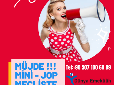 Minijop Yapanlara Emeklilik Müjdesi