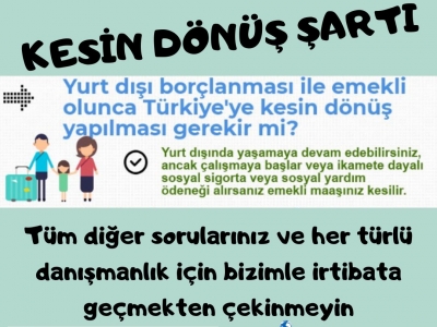 ANNE-ÇOCUK EMEKLİLİĞİNDE KESİN DÖNÜŞ ŞART MI?