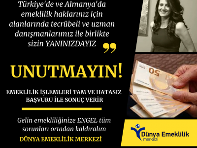 Almanya da çocuk yetiştirme süreleri ile annelere emeklilik hakkı