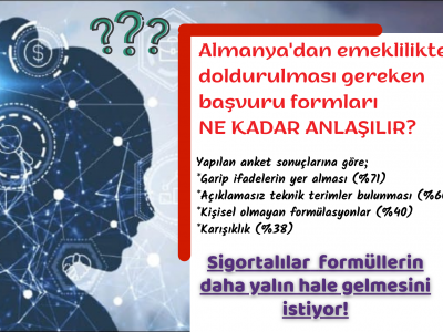 Almanya Emeklilik Başvurularında Müracaat Formları Ne Kadar Anlaşılır?