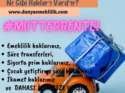 anne emekliliği - mutterrente den hangi şartlarda faydalanabilirsiniz?