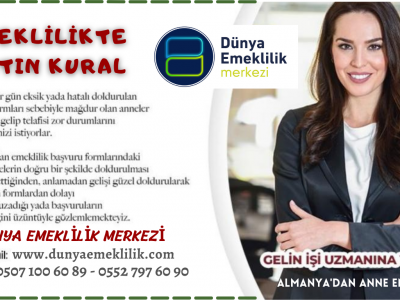 Anne Emekliliğinde Dikkat Edilmesi Gereken Hususlar