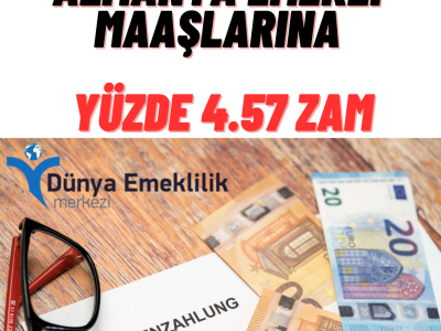 2024 Almanya emekli maaş zammı ne kadar olacak?